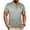 C_ Gray, variant on Men's Casual Henley Shirts Classic Button Cotton Short Sleeve T-Shirt Summer Basic Solid Lightweight Tees Tops Beige M