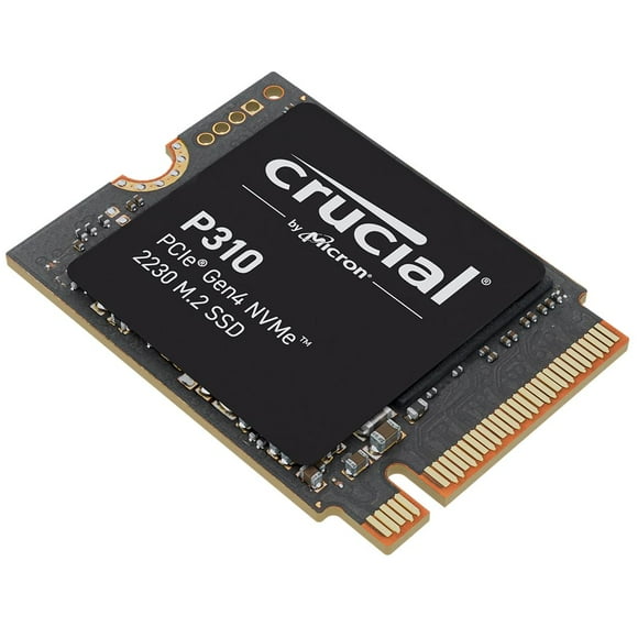 Crucial P310 1TB PCIe Gen4 2230 NVMe M.2 SSD - Up to 7,100 MB/s - Uplevel Your Console - Internal Solid State Drive (PC) - CT1000P310SSD2