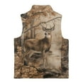 thumbnail image 5 of Pzuqiu Camo Hunting Deer Boys Outerwear Vest 5-6 Comfortable Warm Zipper Winter Sleeveless Jacket with Pockets Soft Toddler Girl Clothes Casual Fall Outfits for Boys, 5 of 7