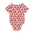 thumbnail image 2 of Rocae Strawberries for Baby Climbing Clothes Soft Baby Romper for Active Infants Comfortable and Breathable Crawling Jumpsuit Unisex Baby Outfit 18 Months, 2 of 8