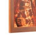 thumbnail image 3 of ArtToFrames 7" x 39" Painted Orange Picture Frame, 7x39 inch Red Wood Poster Frame (WOM-4949), 3 of 7