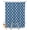 Blue, variant on Split Shower Curtain for Transfer Bench, Yellow Moroccon Fabric Shower Curtains for Bathroom, Farmhouse Minimalist Ethnic Geometric Tub Sliding Transfer Bench Waterproof Bath Curtains 72"x72"