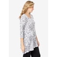 thumbnail image 3 of Woman Within Plus Size Swing Hem Tunic, 3 of 6