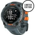 thumbnail image 3 of Garmin Instinct 3 45 mm Outdoor GPS Smartwatch SOLAR Twilight with Twilight Band 010-02934-01 Bundle with 2 YR CPS Enhanced Protection Pack & Deco Essentials 2x Screen Protector, 3 of 12