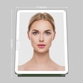 thumbnail image 3 of LUNA London Eclipse LED Lighted Travel Vanity Makeup Mirror | 3 Colour Light, Compact, Portable, Lighted, Rechargeable, Illuminated Mirror | Perfect for Travel, Makeup & Beauty Needs | Forest Green, 3 of 6