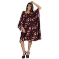 thumbnail image 4 of Moomaya Caftan à Épaules Dénudées Imprimé, Paréo pour Femmes, Robe d'Été, Robe Caftan, 4 of 6