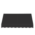 thumbnail image 2 of Awntech 7.375 ft San Francisco Fixed Awning Acrylic Fabric, Black, 2 of 2