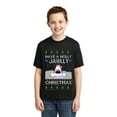 thumbnail image 2 of Wild Bobby Have a Holly Jawlly Christmas, Cute Shark Christmas Sweater | Holiday Unisex Boys Girls Graphic Youth T-Shirt, 2 of 5