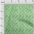 thumbnail image 2 of oneOone Polyester Lycra Green Fabric Geometric Fabric For Sewing Printed Craft Fabric By The Yard 56 Inch Wide, 2 of 4