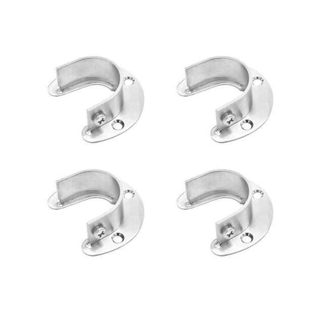 MesaSe Stainless Steel Closet Rod Socket Set (32mm)