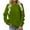 Olive Green, variant on Odeerbi Solid Color Sweatshirt for Women Long Sleeves Casual Solid Color Crewneck Pullover Sweatshirt Tunic Tops Green