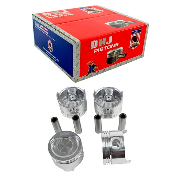 DNJ P918 Standard Complete Piston Set Fits Cars & Trucks 81-88 Toyota Tercel 1.5L L4 SOHC 8v
