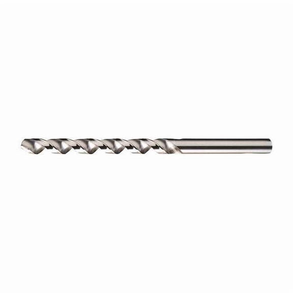 118 Degree High-Helix Taper Length Drill Cleveland 2550 Bright HSS RHS/RHC No 27