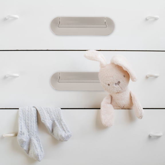 OUNONA  Ultra-thin Invisible Handle Home Decor Decorative