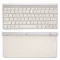 thumbnail image 4 of Clavier Sans Fil 2,4 g Ultra Mince et Compact, Clavier Bilingue à Disposition UK QWERTY, pour Ordinateur de Bureau PC Portable Tablette, Blanc, 4 of 8