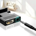 thumbnail image 4 of HDMI to VGA Adapter with Audio 1080P HDMI Female to VGA Male Converter Adapter 3.5mm Audio Cable for TV Stick, Roku, Laptop, PC, Projector, TV, Monitor, Digital Camera, Etc, 4 of 8