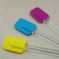 thumbnail image 6 of Windfall Silicone Spatulas 4Pcs High Temperature Resistance Silicone Cake Baking Cream Scrapers Spatulas Rubber Spatula Heat Resistant Non Stick Flexible Scrapers Baking Mixing Tool, 6 of 7