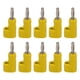 thumbnail image 1 of Conectores Tipo Banana Sin Soldadura, 30 V CA-60 V CC Máximo 24 A Conector Tipo Banana Con Tornillo Abierto Para Automóviles Barcos RV Camiones Anggrek Como se muestra en la descripción, 1 of 8