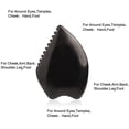 thumbnail image 3 of Handmade Black Obsidian Gua Sha Tool, Anti-Aging Effects For Men And Women, 3 of 8
