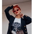 thumbnail image 2 of Gafas de Sol FEISEDY Pequeñas Ojo de Gato Vintage Cuadradas para Mujer B2291, 2 of 6