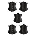 thumbnail image 2 of maskred Vêtements de Forme Corset à Lacets pour Femmes et Confortable Noir M 5Set, 2 of 6