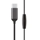 thumbnail image 2 of Audífonos in ear con micrófono Richards E300C Tipo C, control de música y llamadas, negro, 2 of 2