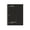 Black, variant on Staples 1-Subject Notebook 8" x 10.5" Wide Ruled 70 Sheets Red (24007M) TR24007M/24007