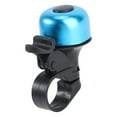 thumbnail image 4 of Alloy Mini One Touch Bike Handlebar Bell Ring Horn Lever Cycle Push Bike (Blue), 4 of 8