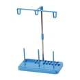 thumbnail image 3 of Soporte de carrete 3 cono Soporte de línea de bordado ajustable Máquina de coser azul, 3 of 4