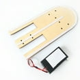 WANGJIAOID DIY Electronic Assembly Boat Model Toy Scientific Experiment