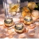thumbnail image 4 of Juego de 36 portavelas votivos LETINE Gold Mercury Glass, 4 of 9