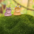 thumbnail image 4 of LAMIRO 20Pcs Resin Frogs Cute Glow in The Dark Frog Miniature Figurines Animals Model Fairy Garden Miniature Moss Landscape DIY Crafts Ornament Accessories for Home Décor, 4 of 7