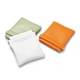 thumbnail image 4 of Oirlv 5-Pack 3.5" White Leather Magnetic Closure Pouches, Portable Jewelry & Accessory Storage Bags for Travel, 4 of 8