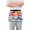 Cartoon Cute Dwarf, variant on Gnome and Fall Leaf Server Apron with 3 Pockets Waterproof Waitress Waist Short Apron for Man Woman 12 Inches