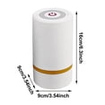 thumbnail image 3 of Electric Vacuum Sealer Machine, Mini Portable Handheld Vacuum Sealer with 50-60kpa Suction, Automatic Vacuum Air Sealing System for Food Storage, Preservation of Fruits, Vegetables, and Meats, 3 of 8