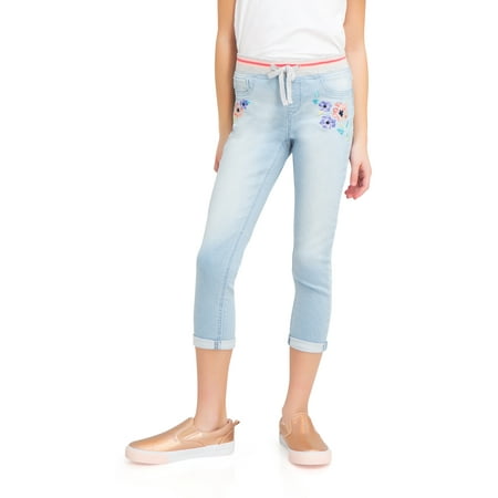 - Knit Denim Crop Pant (Little Girls, Big Girls & Big Girls Plus)