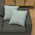 thumbnail image 2 of Sunbrella Throw Pillows Set of 2, UV Fade resistant & Water Repellent Square Throw Pillows (Inserts with Covers) for Indoor & Outdoor Use, 2 of 7