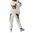 thumbnail image 1 of SUNSIOM Exercising Clothes Suit, Loose Fit Long Sleeve Top + Long Trousers, 1 of 6