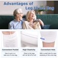 thumbnail image 1 of 2 Pieces 36~55cm Catheter Leg Bag, Reusable And Comfortable Washable Catheter Pouch Support, Designed For Incontinent, 1 of 4