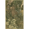 thumbnail image 2 of Arthur Rackham 11x14 Black Ornate Wood Framed Double Matted Museum Art Print Titled: Sir Thomas, Her Lord, was Stout of Limb. (1911), 2 of 5