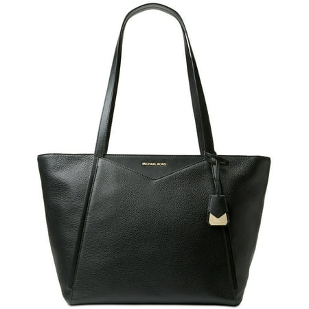 Michael Kors Whitney Ladies Large Black Leather Tote Bag 30S8GN1T3L001