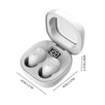 thumbnail image 3 of Byujiro Bluetooth Earbuds SK19 Mini Noise Reduction Sleep Bluetooth Earphones in Ear New Small Two Ear Bluetooth Earphones Noise Cancelling Earbuds, 3 of 8