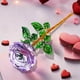 thumbnail image 1 of Adornos de San Valentín, rosa para el 14 de febrero, regalo festivo y romántico de boda para novia o amiga, regalo de cumpleaños, rosa de cristal., 1 of 6