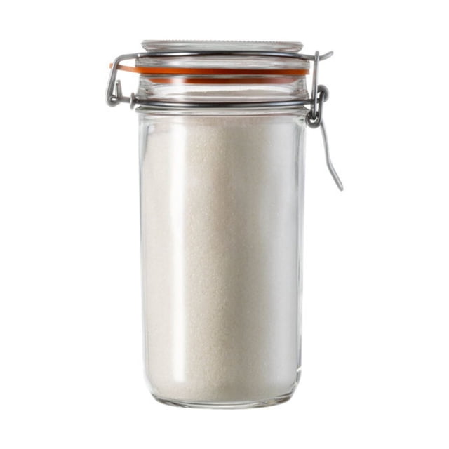 Contenedor Hermético Borgonovo 1 Lt Terrine Vidrio Libre de Plomo
