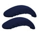 thumbnail image 3 of 2 fundas suaves para reposabrazos de oficina, duraderas y lavables. Azul oscuro, 3 of 7