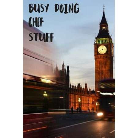 Busy Doing Chef Stuff: Big Ben In Downtown City London With Blurred Red Bus Transportation System Commuting in England Long-Exposure Road Bla