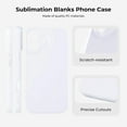 thumbnail image 3 of HTVRONT 6Pack Sublimation Phone Case Blanks Bulk Compatible with iPhone17Pro Max, Hard Sublimation Customize Phone Case - Glossy Sublimation Blanks Custom Phone Cover - Cell Phone Coated Basic Cases, 3 of 7