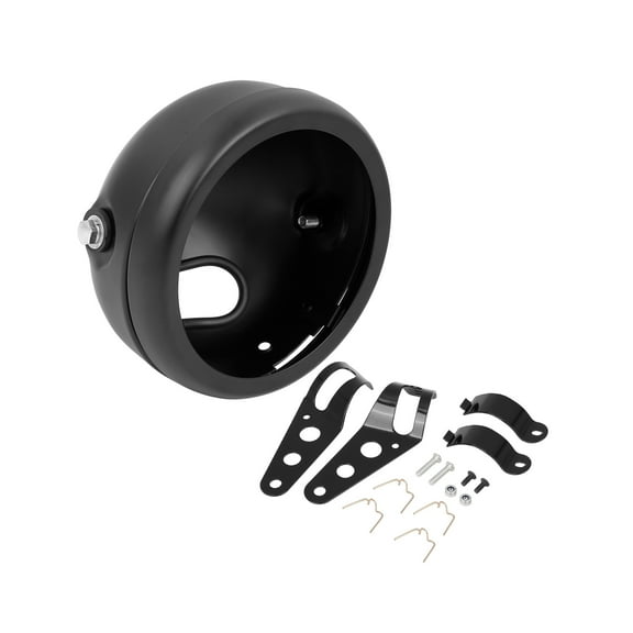 Unique Bargains 5.75 Inch Motorcycle Headlight Light Bracket Housing for Harley-Davidson