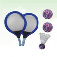 thumbnail image 4 of Miangastore 1 Pair Children's Tennis Badminton Racket Kids Palying Badminton Round Rackets Game Props for Kindergarten Primary School Outdoor Sports (Blue), 4 of 8