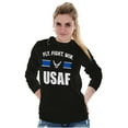 thumbnail image 4 of US Air Force Fly Fight Win USAF Long Sleeve TShirt Men Women Brisco Brands S, 4 of 6